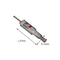 Válvula electromagnética tubular de empuje y tracción personalizable, solenoide lineal de CA 110 V