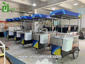 Chariot à <span class=keywords><strong>café</strong></span> en métal de haute qualité avec évier, design élégant et attrayant, chariot mobile pour jus de fruits et <span class=keywords><strong>café</strong></span> de rue - Product Image 6