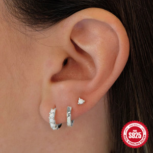 Arco Iris Perak 925 Sterling Dengan Berlian Anting-Anting Set Opal Temperament Seratus Anting-Anting <span class=keywords><strong>Senada</strong></span> - Product Image 4
