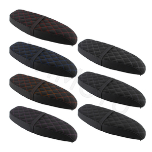 Asiento de Cuero Sintético Premium con Costuras de Diamante y Correa de Sujeción Integrada - Asiento Retro Impermeable y Antideslizante para Simson S- - Product Image 3