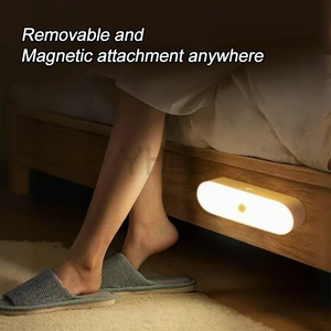 Lampes <span class=keywords><strong>de</strong></span> nuit sans fil à <span class=keywords><strong>LED</strong></span> avec détecteur <span class=keywords><strong>de</strong></span> <span class=keywords><strong>mouvement</strong></span>, rechargeables par USB, magnétiques, pour armoire, chambre, placard, cuisine, couloir, détecteur <span class=keywords><strong>de</strong></span> <span class=keywords><strong>tube</strong></span>, ampoule - Product Image 2