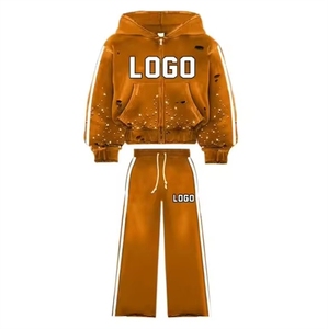 Custom Cotton Vintage Streetwear Hoodie with Rhinestones and Sequins for <strong>Men</strong> and Teens Low MOQ Knitted Zip Running <strong>Green</strong> <strong>Hoodies</strong> - Product Image 3