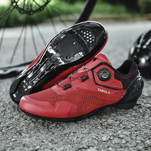 Tabou Cycling Shoes Red Nylon Sole Mesh Lining Breathable Outdoor Use - Product Image 2
