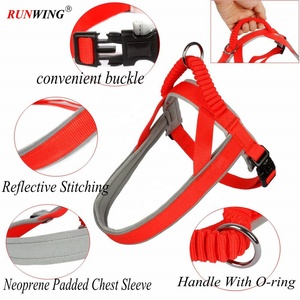 <strong>French</strong> <strong>Bulldog</strong> Pet Vest <strong>Harness</strong> 3M Reflective Breathable Easy Adjust Nylon Handle Breakaway Feature Easy On-Off Halters Training - Product Image 2