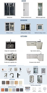Casa Container Prefabbricata Rettangolare Pieghevole a Doppia Ala Mobile con Pannello Attività, Scatola Espandibile Abitabile Esportabile - Product Image 4