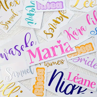 Etiquetas Personalizadas con Nombre, Adhesivo Impermeable e Impresión Lista para Usar para Productos de Pequeñas Empresas