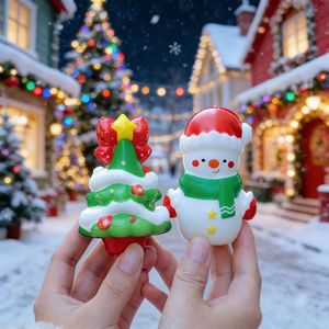 XL New Christmas Squeeze Stress-Relief <b>Toy</b> Santa Claus Cartoon Figurine PU Slow-Rebound Puzzle Model Ages 14+ Unisex - Product Image 3