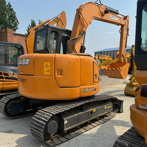 Mini-excavatrice sur chenilles CASE 75SR, système hydraulique stable, faible taux de défaillance, travaux d'aménagement paysager et d'ingénierie municipale - Product Image 3