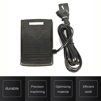 Pédale de Commande de Vitesse pour Machine à Coudre, Régulateur Moteur Électronique, Interrupteur de Contrôle avec Cordon d'Alimentation pour Brother Singer