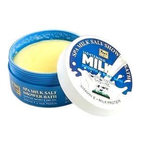 Y603 Yoko Gold Spa Milk Salt Shower Bath 380g. Spa Salt for Exfoliating and Nourishing Skin Enriched Vitamin E and Milk Protein - Product Image 3