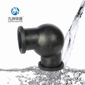 Huayuan gost 17375-2001 tubo a gomito in gomma 90 curva - Product Image 3