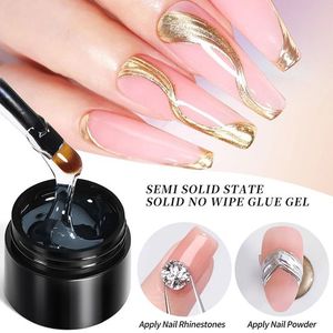 Poudre magique semi-solide pour miroir 3D, gel de modelage, peinture 3D, sculpture, vernis à ongles UV, 5 ml - Product Image 1