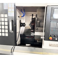Tour à commande numérique automatique Taiwan Syntec Servo Turret Compound CNC, centre d'usinage