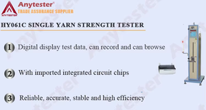 Hy061c Serie Single Garen Sterkte <span class=keywords><strong>Tester</strong></span> Met Geïmporteerde Geïntegreerde Schakeling Chips - Product Image 6