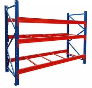 Sistema de estantería de viga industrial de servicio pesado Suministro de proveedor de estanterías de paletas de metal para almacenamiento de almacén Sistema de estantería de almacén - Product Image 1