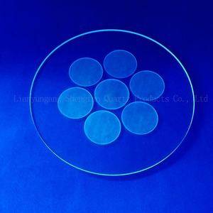 99.99% de pureza placa de cuarzo láser ranurado fundida cuarzo de sílice de ventana de vidrio - Product Image 6