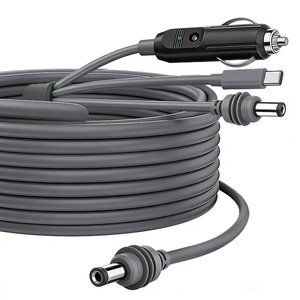 Câble d'alimentation CC 3-en-1 Starlink Mini USB C 100W, adaptateur chargeur de voiture étanche, accessoires de remplacement - Product Image 5