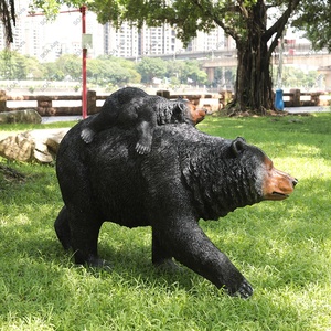 Sculpture Moderne en Métal pour Jardin, Sculpture Commerciale de Grande Taille, Sculpture d'Hôtel, Animal Personnalisé en Fibre de Verre, Acier Inoxydable, <span class=keywords><strong>Résine</strong></span> Extérieure - Product Image 2
