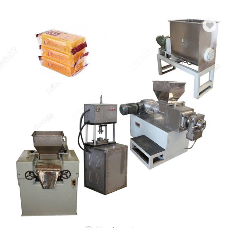 Промышленная производственная линия для производства мыла в гостиничном баре