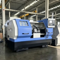 Torno CNC de Precisión de Cama Plana CK6140 con Certificación ISO, Repetibilidad de 0.005 mm, Garantía de 1 Año, Servicio Global de Alta Resistencia