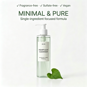 <span class=keywords><strong>Nettoyant</strong></span> visage Clean Beauty Heartleaf, Houttuynia Cordata, apaisant, doux, végan, pour peaux sensibles, sujetes à l'acné et grasses - Product Image 6