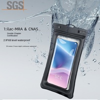 Pochette étanche pour téléphone portable en PVC avec fermeture à fermoir, idéale pour le kayak et les voyages – Offre spéciale