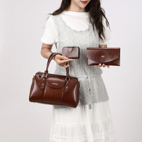 Nouveaux sacs de luxe pour femmes, sacs à main 3 pièces, grande capacité, sac bandoulière, sac à main pour femme, sac en cuir PU, sacs fourre-tout décontractés personnalisés