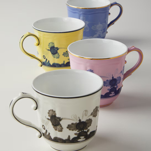 แก้วกาแฟเซรามิก 500 มล. ดีไซน์ร่วมสมัย ลายพืช แก้วเซรามิกสำหรับใช้ในบ้าน งานเลี้ยง หรือใช้ในชีวิตประจำวัน - Product Image 2