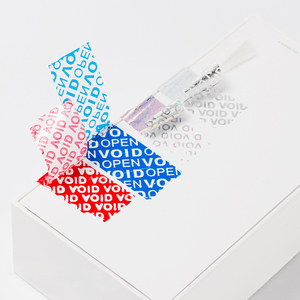 Tùy Chỉnh An Ninh Con Dấu Nhãn Hiển Nhiên Giả Mạo Bảo Hành Sticker Dầu Bằng Chứng Void Nếu Giả Mạo Mở Void OEM In Ấn - Product Image 4