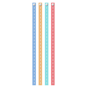 Clothing Organizer Elastic Binding Strap For Quilts And Clothes Storage Minimalist Design Durable Polyester Rectangle Shape - Product Image 2