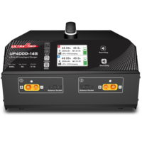 Chargeur intelligent haute puissance LiPo/LiHV à équilibrage rapide Ultra Power UP4000-14S pour batteries LiPo/LiHV 6-14S de drones agricoles