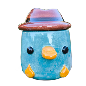 Taza de cerámica hecha a mano Perry el ornitorrinco - Product Image 3