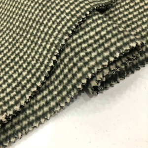 30% шерстяная 60% Полиэстеровая 680 г/м 450 г/м, односторонняя гусиная лапка в наличии, Заводская поставка, Женская ткань для платья - Product Image 5