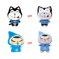 Grosir Boneka Bayi Plushie Custom Desain OEM Aman Lucu Boneka Hewan Isi Kapas PP Lembut Hadiah Plushie Custom