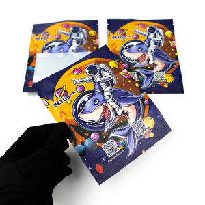 Wholesale Custom Printed Mylar Smell Proof 3.5g 7g 14g 28g Food Stand up Pouch <b>Zipper</b> <b>Plastic</b> Laser Tereo 3.5g <b>Bags</b> with Window - Product Image 6