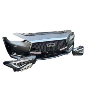 Pour <span class=keywords><strong>Infiniti</strong></span> QX50/QX60/<span class=keywords><strong>QX70</strong></span>/QX80 assemblage de pare-chocs de voiture avec radiateur phares Grille garde-boue capot capteur de Radar plastique article utilisé - Product Image 4