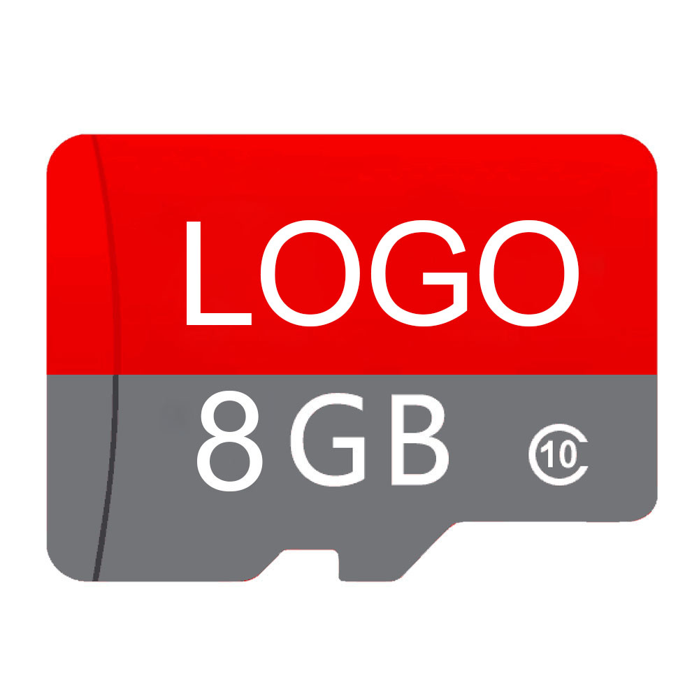 Factory Custom Logo 2GB 4GB 8GB 16GB 32GB 64GB 128GB Capacity Class 10 Micro Tf Sd Memory Card