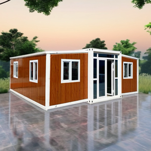 Casa Contenedor Plegable Prefabricada OEM de 20 y 40 pies con Precio Competitivo, Baño Moderno y Panel Sándwich de Acero - Product Image 4