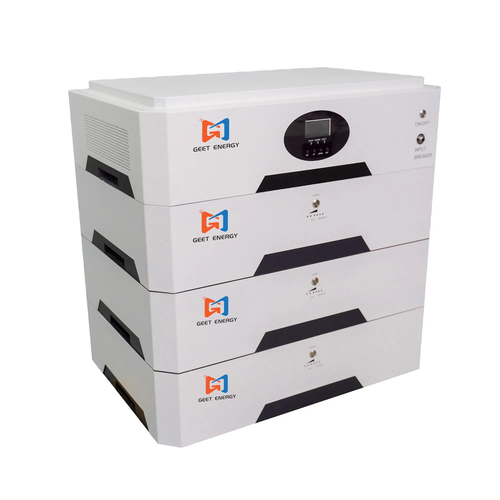 Smart 10kwh 20kwh stackable lithium ion battery 48v 200ah 400ah energy storage battery wholesale price