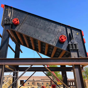 غربال اهتزازي خطي متعدد الطبقات عالي الكفاءة للتعدين وفرز الحجارة في المحاجر مع محرك ومحمل - Product Image 2