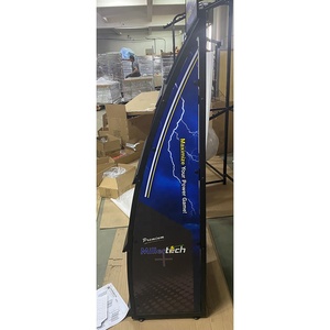 Động cơ dầu hiển thị giá trạm xăng Kệ axit chì pin lithium pin hiển thị đứng xe ô tô pin hiển thị giá - Product Image 5