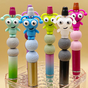 Perles en silicone en gros pour la fabrication de <span class=keywords><strong>stylos</strong></span>, perles 3D <span class=keywords><strong>Cricut</strong></span>, perles décoratives pour <span class=keywords><strong>stylos</strong></span>, perles focales en gros pour la fabrication de <span class=keywords><strong>stylos</strong></span> - Product Image 2