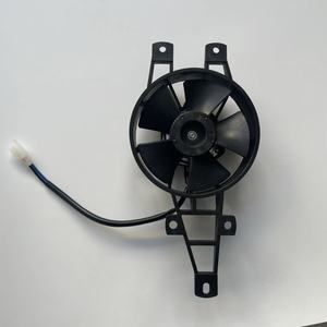Ventilateur de refroidissement pour scooter ZAPM6430, 12V, plastique noir, montage avant, pour modèles Piaggio 500 MP3 LT SPORT 2011 2012 2013 - Product Image 3
