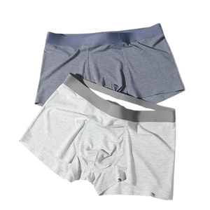 Calzoncillos Bóxer de Algodón para Hombre, Tejido de Punto, Corte Medio, Cómodos, Deportivos, Elegantes, Duraderos, Transpirables, Servicio OEM - Product Image 5