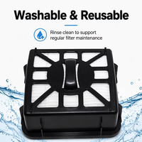 Filtre HEPA à charbon actif OEM conçu pour les robots aspirateurs Shark IQ R101AE RV1000S UR1000SR UR1005AE AV911S – Vente en gros usine