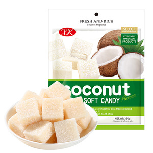 Bonbons Gommeux Moelleux Fourrés à la Noix de <span class=keywords><strong>Coco</strong></span> Certifiés Halal, OEM ODM, pour Enfants, Vente en Gros, Fabricant Chinois - Product Image 2