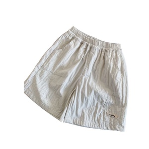 Shorts Garçon Été 2026 Nouveau Style Enfants Couleur Unie Taille Standard Tissu Fin Style Coréen Taille Mi-Haute Mélange Coton - Product Image 1