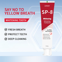 Dentifrice Probiotique SP-8 pour Adultes – Blanchiment Chimique des Dents, Protection des Gencives, Haleine Fraîche, Anti-Caries, Anti-Bactérien