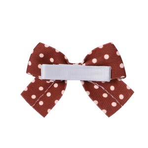 Lazos para el Cabello de Tela <span class=keywords><strong>con</strong></span> Diseño de Puntos Vintage - un Accesorio Encantador para Niñas, para Cabellos de 8 cm de Largo - Product Image 4