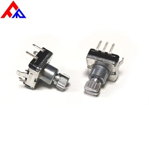 Encodeur rotatif incrémental EC11 à 5 broches, interrupteur à broches verticales, encodeur d'axe garanti pour appareils électroménagers - Product Image 6